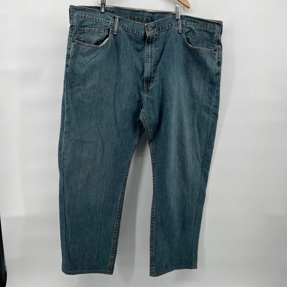 Levi's 559 Relaxed Straight Leg Jeans Mens W44 L30 Blue Denim Pants‎